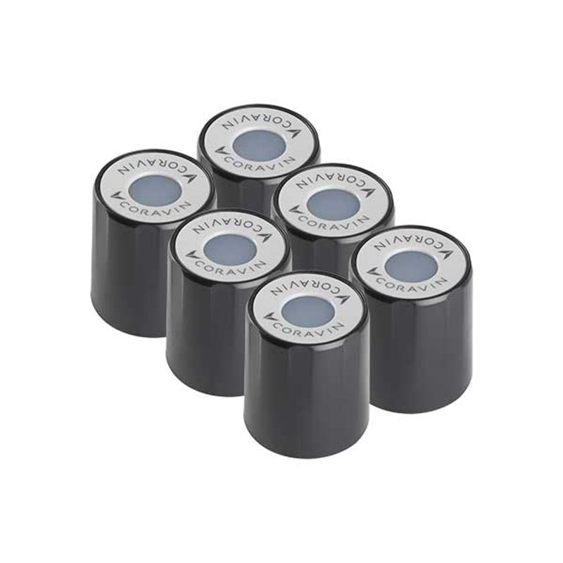 Coravin Standard Screw Caps, 6-pack