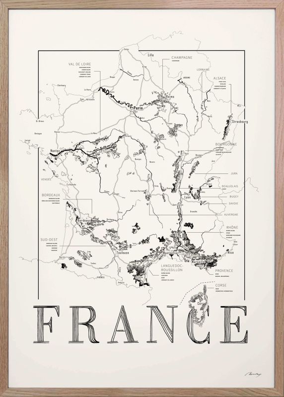 Brushery vinkart  Frankrike