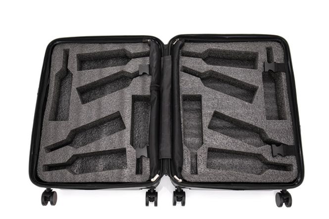 Hovedbilde Lazenne vinkoffert i hardplast 12 flasker
