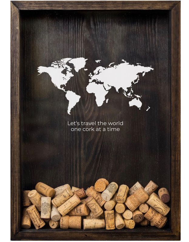 Corkbox Sort Travel m/print (stor)