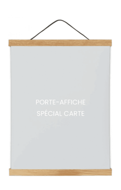 Hovedbilde Magnetisk treplakatramme til skrapekart  53 cm