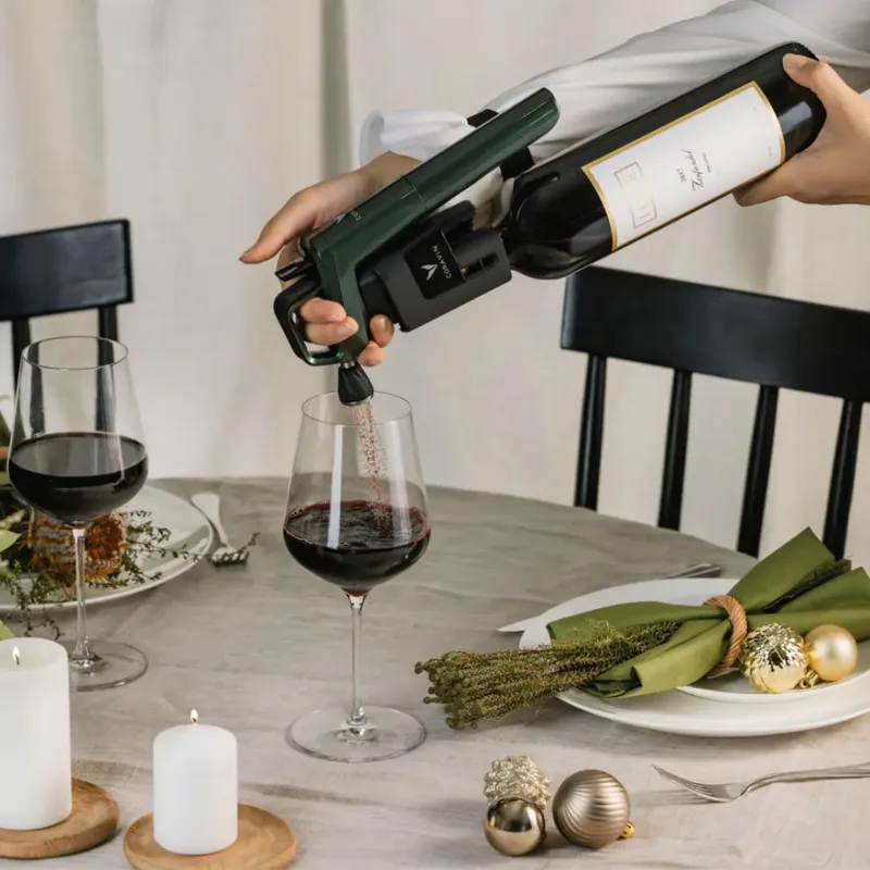Coravin Timeless Six+ Forest green - Vinskap.no